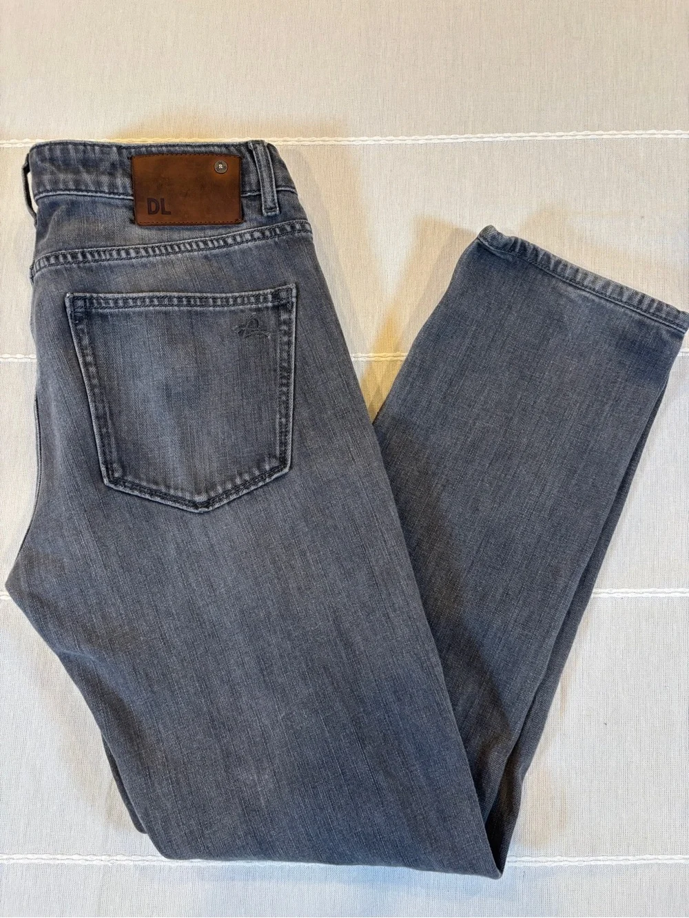 DL1961 Nick Slim Jeans in Vettel | Gray Fade Premium Denim | Size 32
